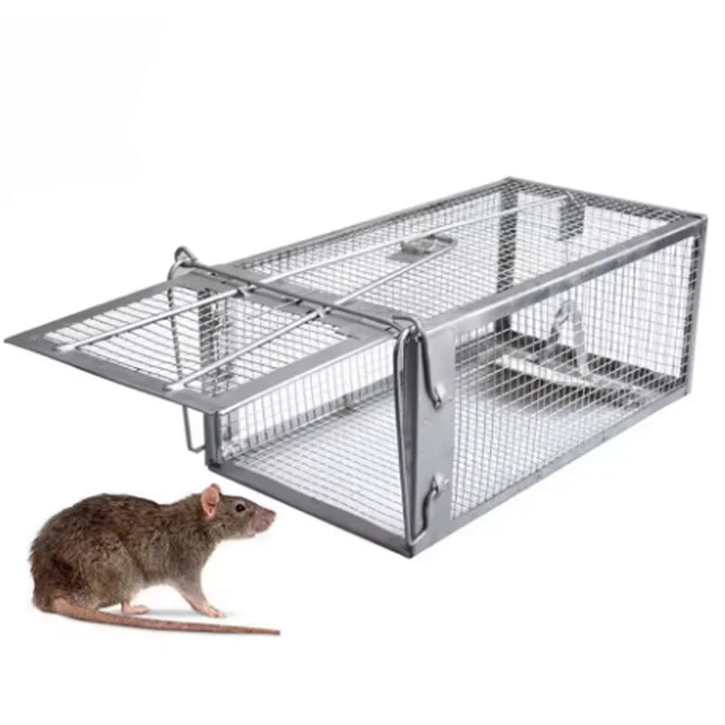 Rat Cage Mice Rodent Animal Control Catch Bait Hamster Mouse Trap Humane Live Home High Quality Rat Killer Cage Peaceful Pleasures Health and Wellness