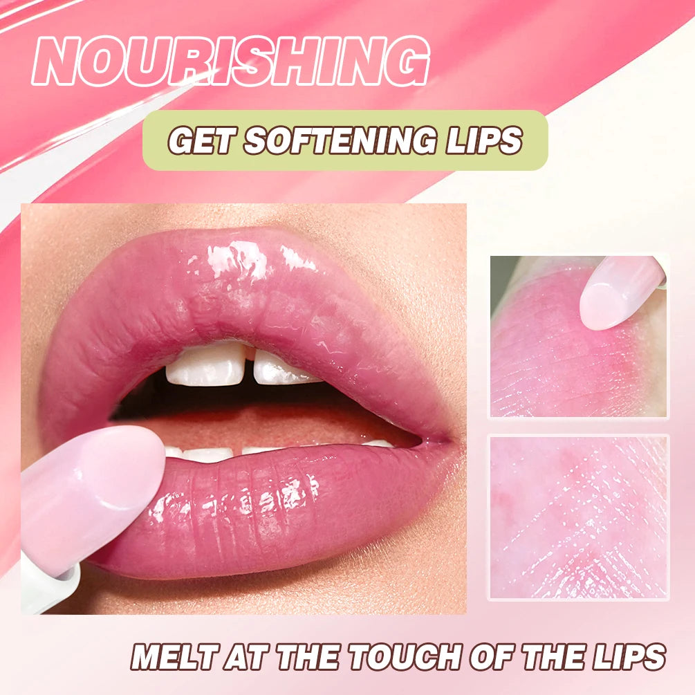 QIBEST 3 PCS Color Changing Lip Balm Sets Tinted Lipstick Moisturizing Lasting Lip Stain Nourishing Repair Lip Care Cosmetics Peaceful Pleasures Health and Wellness