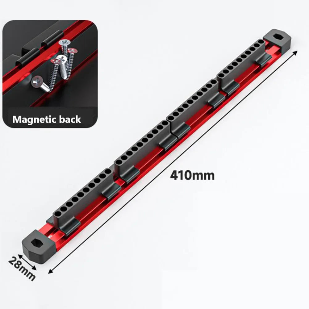 40 Holes Screwdriver Bit Holder Plastic Head Storage Drill Stand