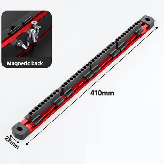 40 Holes Screwdriver Bit Holder Plastic Head Storage Drill Stand Peaceful Pleasures Health and Wellness Default Title