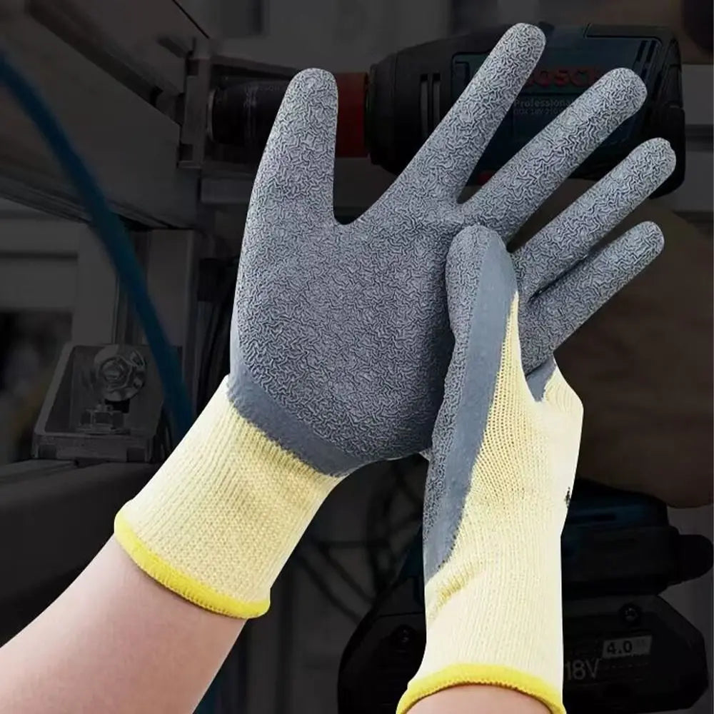 400V Electrician Work Gloves Flexible Nonslip Anti-electricity Gloves Wear-resistant Protective Gloves Hand Protection Peaceful Pleasures Health and Wellness