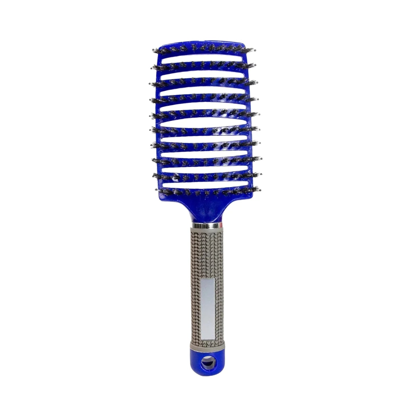 Salon Hairdressing Nylon Bristle Massage Comb for Women Wet Curly Hair Styling Tool, Suitable for Wet Hair Styling and Daily Use Peaceful Pleasures Health and Wellness blue