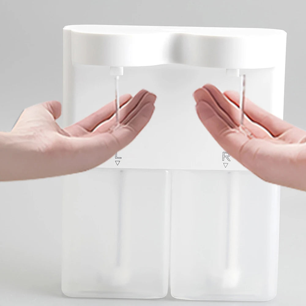 2-in-1 Automatic Induction Detergent Machine Hand Sanitizer Machine Household Wall Mounted Automatic Induction Foam Hand Soap Peaceful Pleasures Health and Wellness