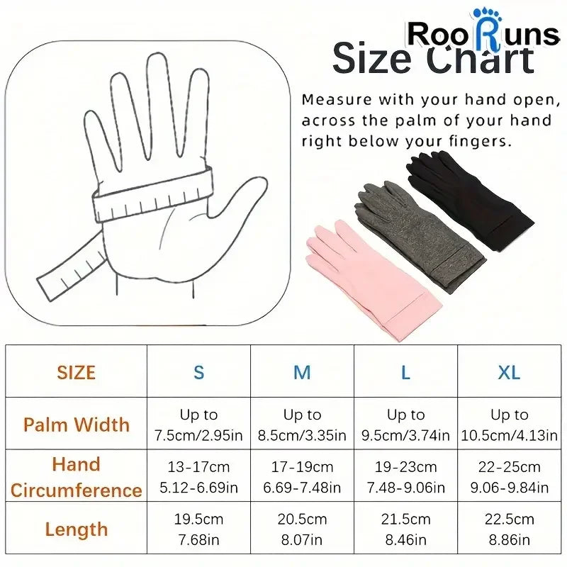1 Pair Full Finger Pressure Health Cotton Gloves,Health Rehabilitation Training,Cycling Gloves Peaceful Pleasures Health and Wellness