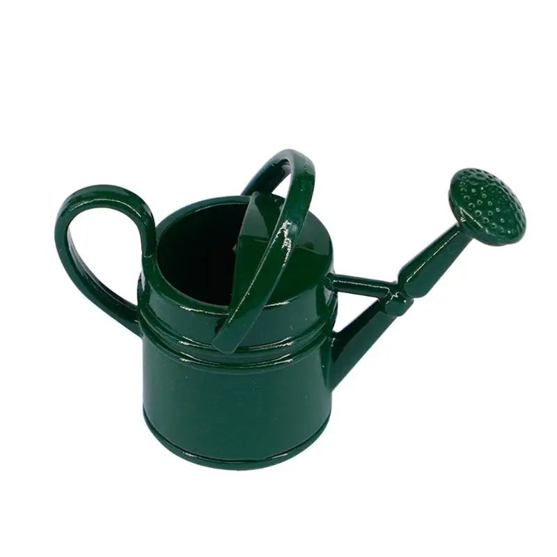 Miniature Watering Can Dollhouse Accessory – Safe PVC Garden Toy