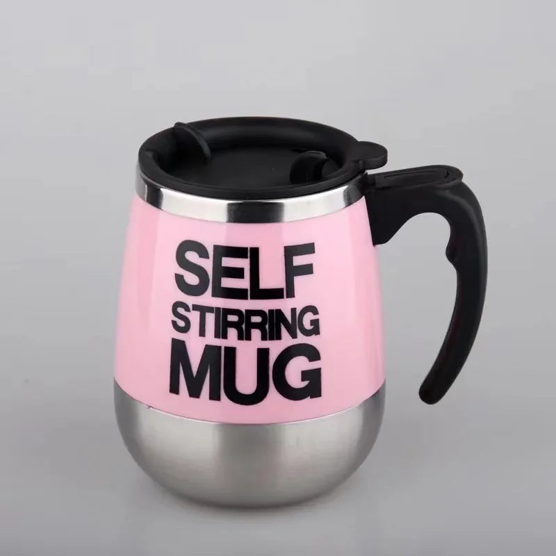 Self-Stirring Coffee Mug | 304 Stainless Steel Magnetic Cup