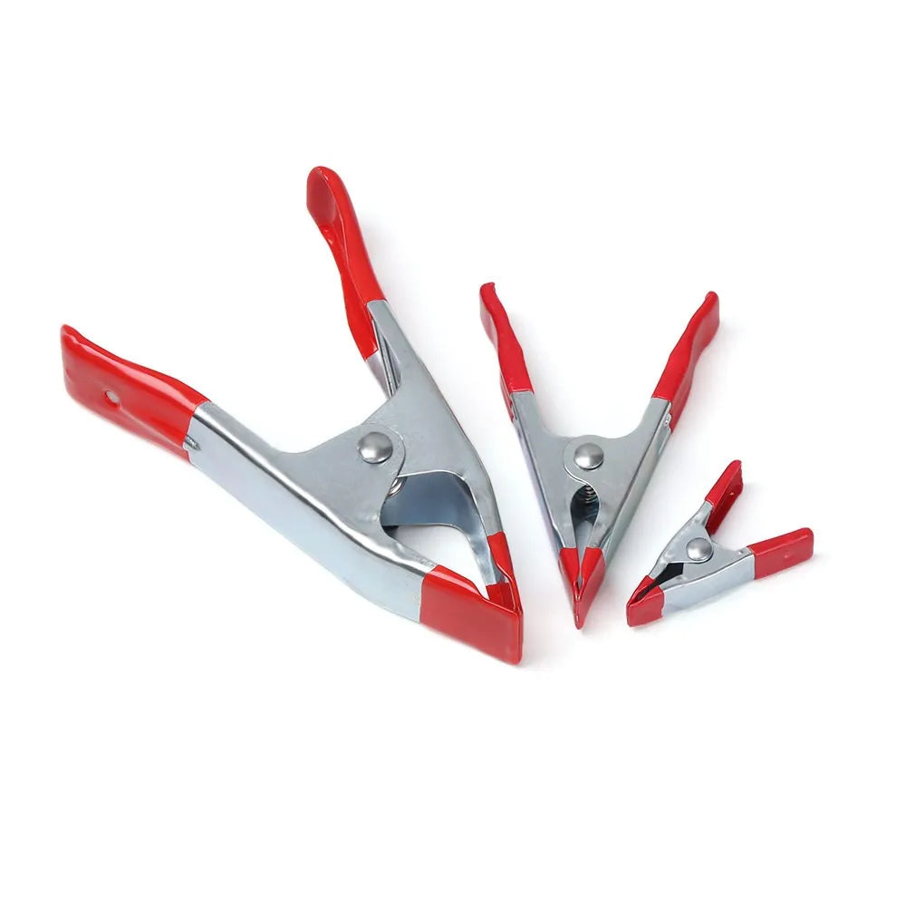2 4 Metal A-shaped Spring Clip Multi-purpose Woodworking Electrician