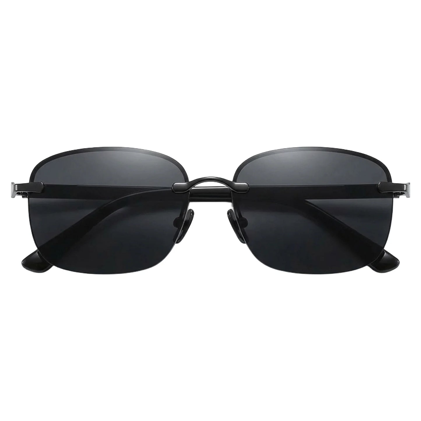 Polarized-Sunglasses For Men Driving And Fishing UV400-Protection Lightweight Frame Peaceful Pleasures Health and Wellness F001 black gray