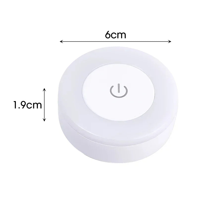 Touch LED Night Light | USB Rechargeable Magnetic Wall Lamp LED Night Light Peaceful Pleasures Health and Wellness