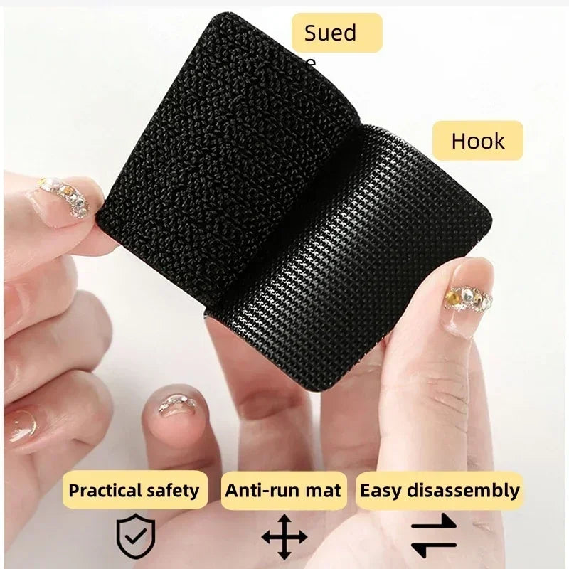 Double-Sided Hook & Loop Adhesive Fastener Tape – DIY Stickers