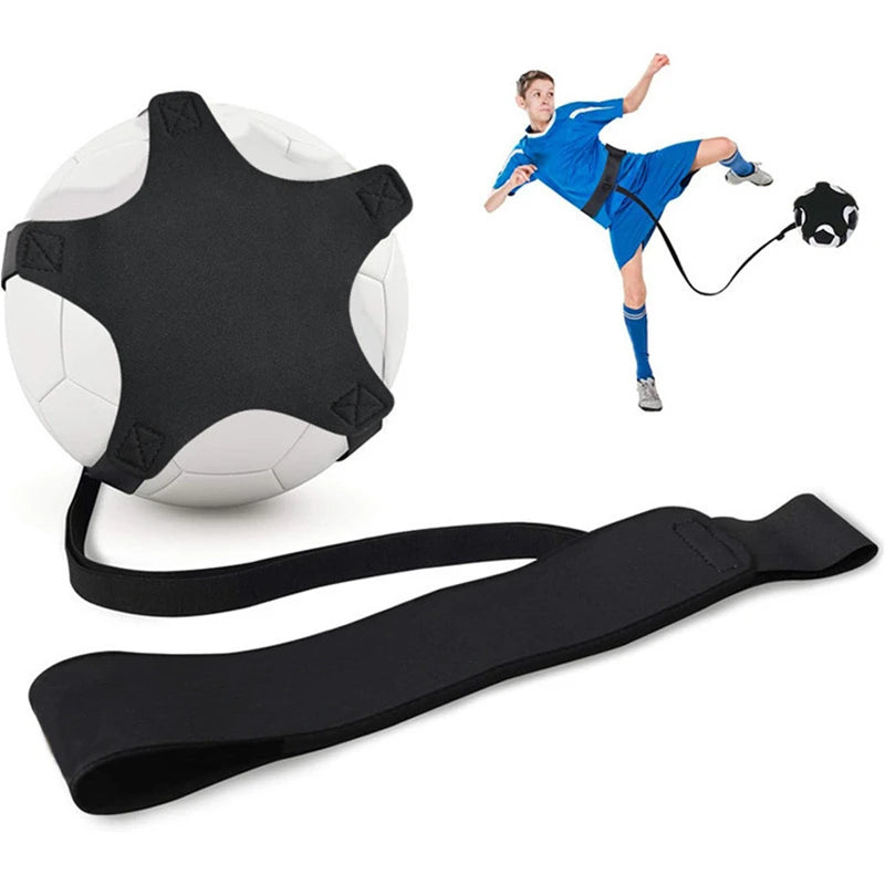 Outdoor Sports Toy Ball With Elastic Swing Football Training Auxiliary Package Physical Exercise Personal Skills Practice Strap Peaceful Pleasures Health and Wellness