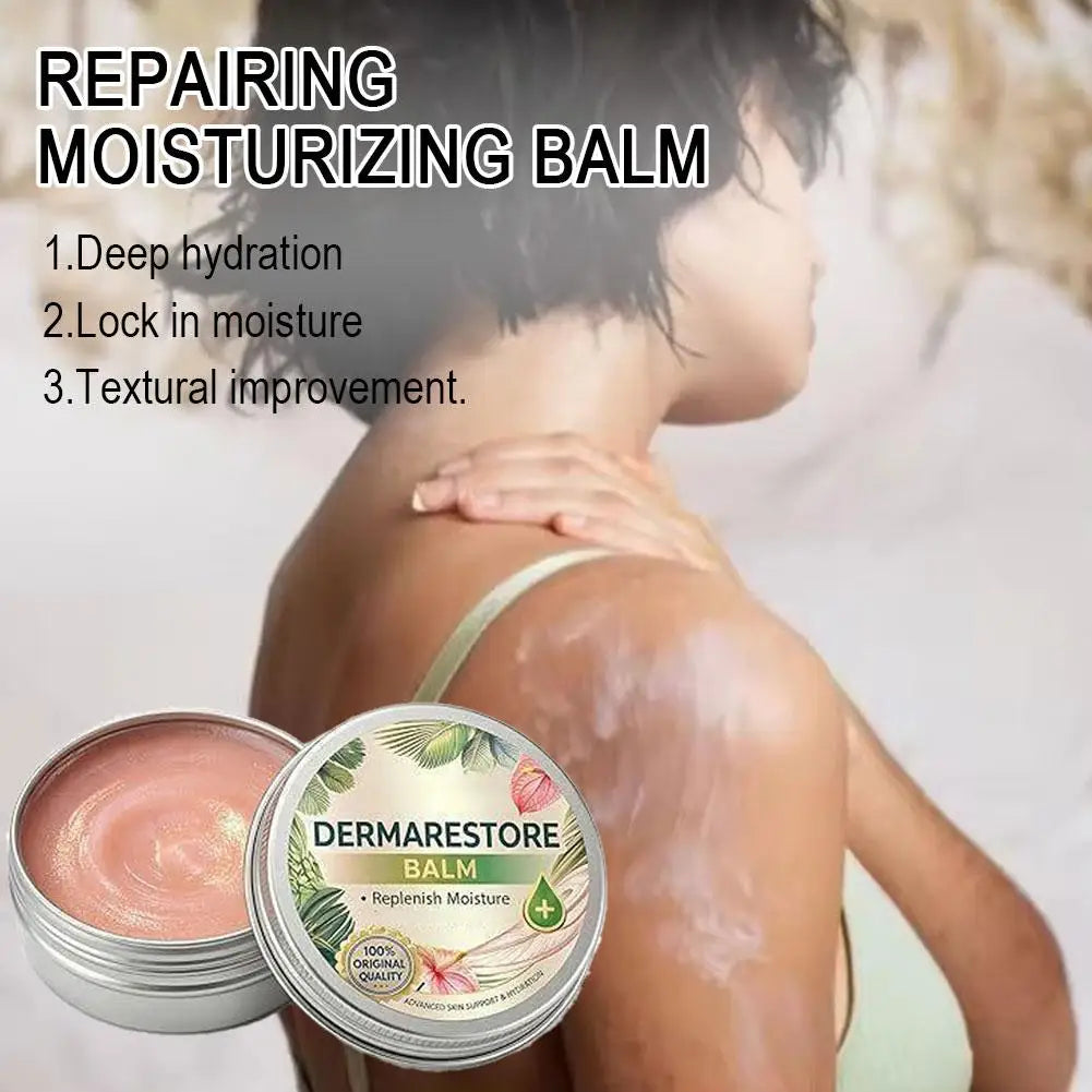 Restore Body Balm Nourishing Moisturizing Skin Care Body Butter Refreshing Non-Greasy Body Cream for Legs, Arms, Back Peaceful Pleasures Health and Wellness