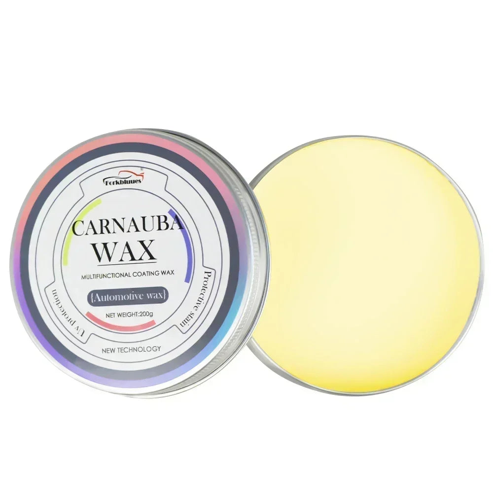 Carnauba Paste Car Wax Auto Paint Care Wax Brazilian Polishing Wax Paste High Gloss Shine Super Hydrophobic Coating Glazing Peaceful Pleasures Health and Wellness For all color