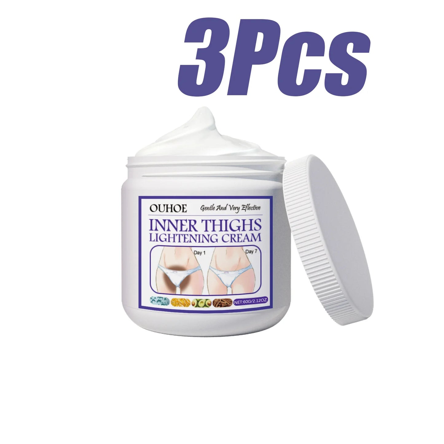 Skin Lightening Cream – Inner Thighs, Armpits & Dark Spots