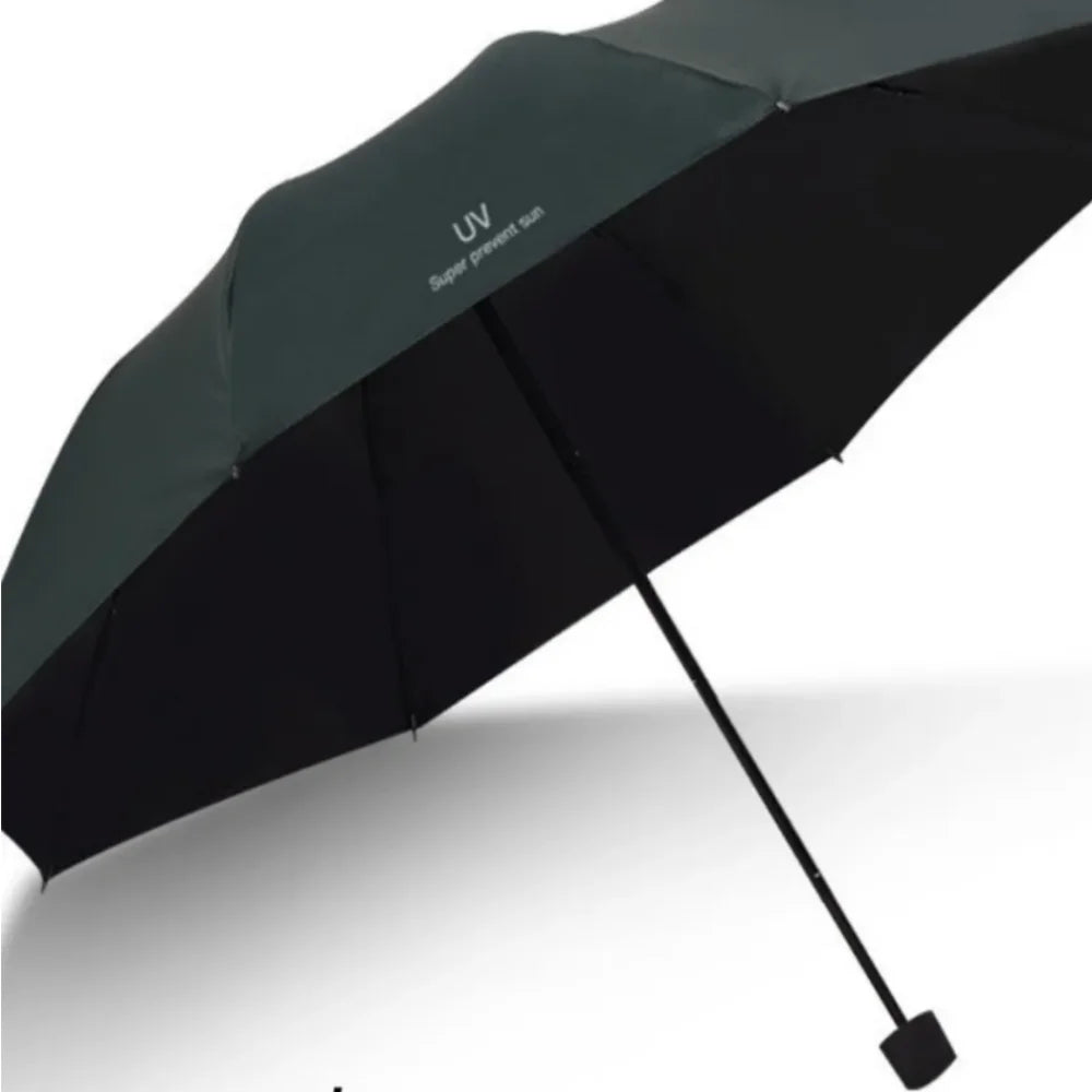 Compact Travel Umbrella – UV Protection & Windproof Folding Mini