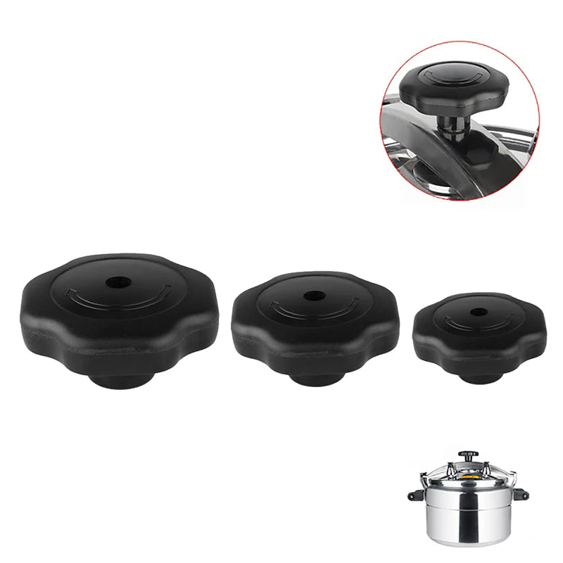 15/17/19mm Pressure Cooker Handle Button Explosion-proof Spiral Cover Durable Cooker Lids Knob Replace Kitchen Accessories Peaceful Pleasures Health and Wellness