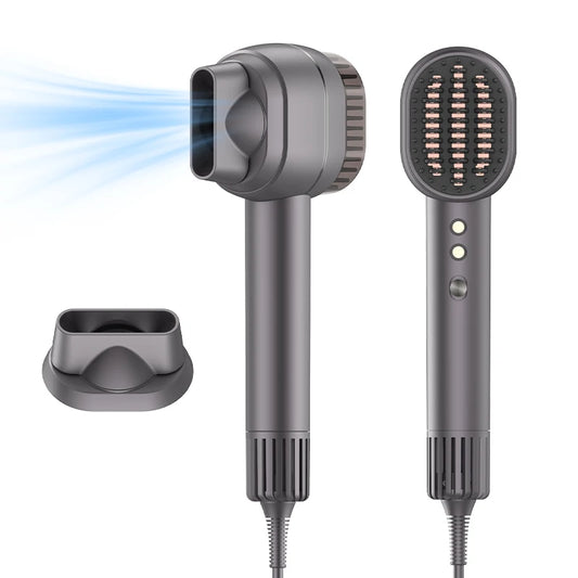 2026 Factory-Source Smart Hair Dryer High-Speed 1400W Silent Negative Ion Hair Dryer for Whole Family Babies USB Power Source Peaceful Pleasures Health and Wellness