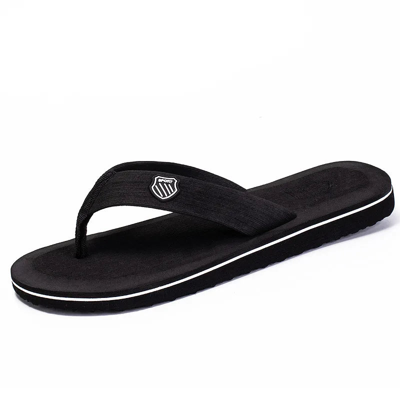 Men's Anti-Slip Flip Flops Beach Sandals & Indoor Slippers