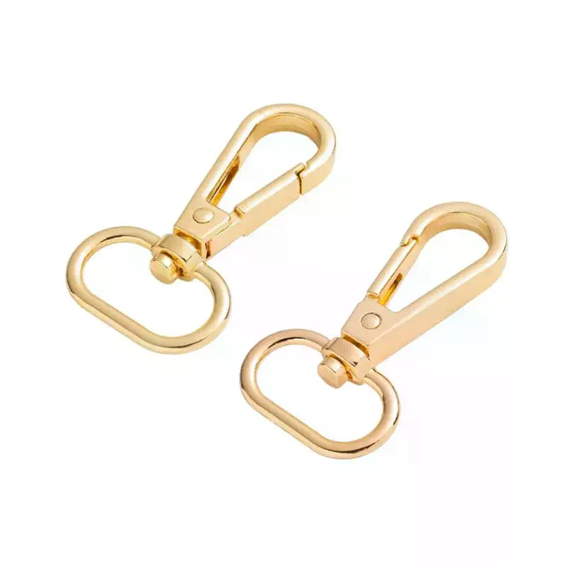 10Pcs Zinc Alloy Swivel Snap Hooks | DIY Bag & Keychain Hardware
