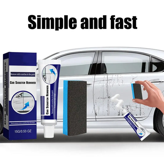 Car Scratch Remover Paint Care Tools Auto Swirl Remover Scratches Repair Polishing Auto Body Grinding Compound Anti Scratch Wax Peaceful Pleasures Health and Wellness