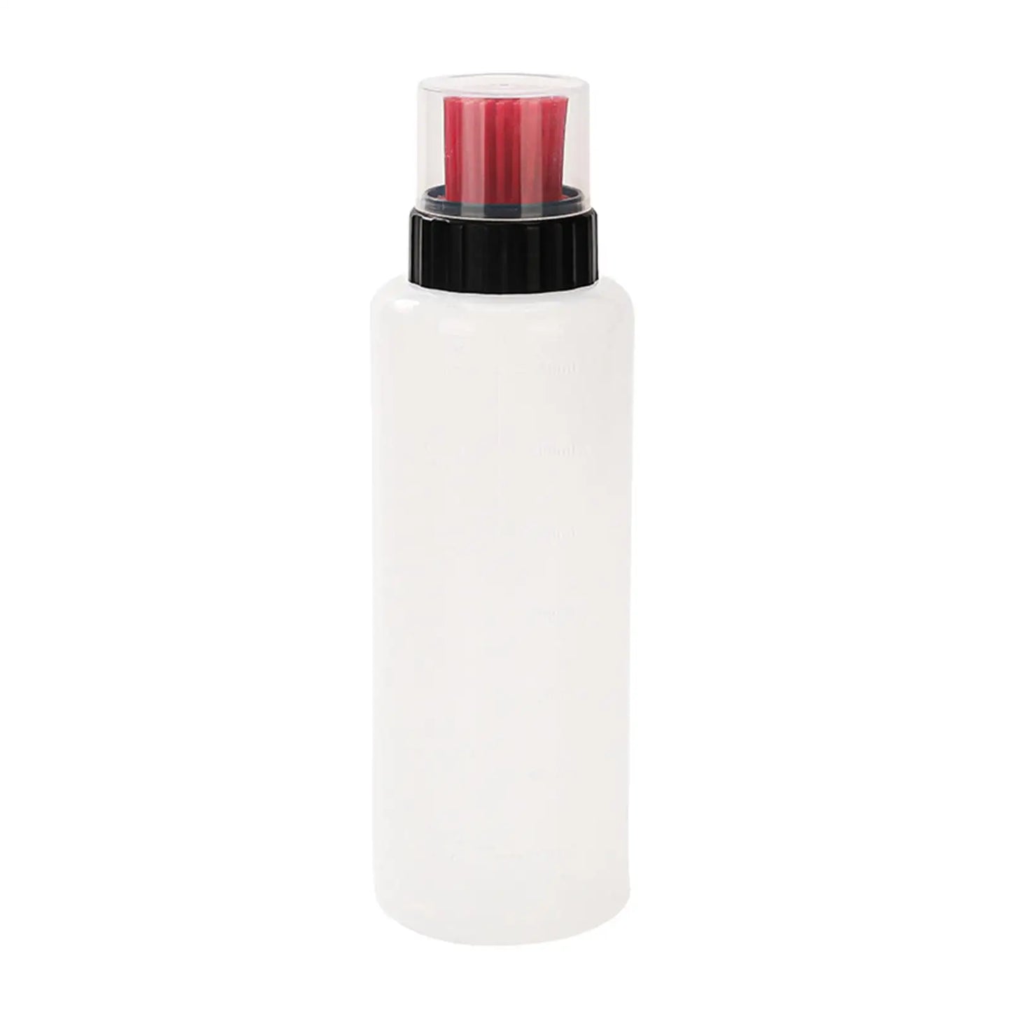 Oil Dispenser with Brush Olive Oil Bottles for Bbq Kitchens Cooking Dressing camping cooking camping gear camping kitchen stove Peaceful Pleasures Health and Wellness Red 350ml