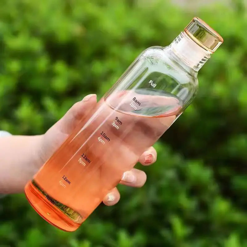 Time Scale Hydration Tracker Water Cup – Leak-Proof 500/700ml