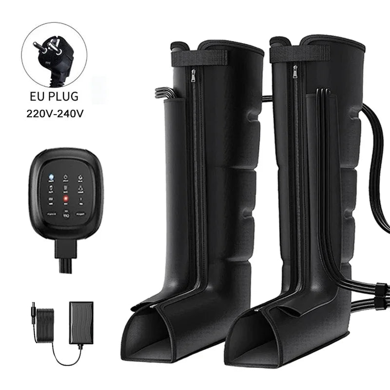 Air Compression Leg Massager – Calves, Ankles & Feet Recovery Boots