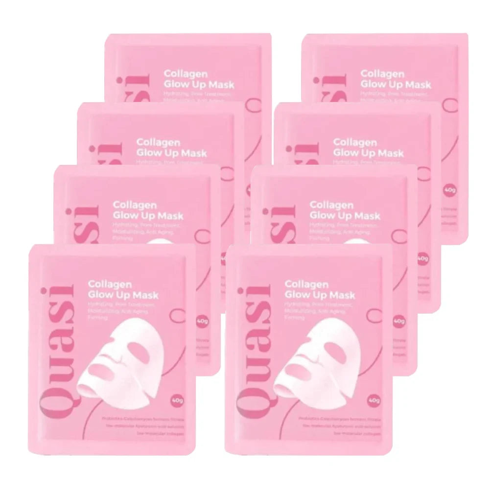 Collagen Face Mask – Niacinamide Firming & Hydrating, 4-Pack