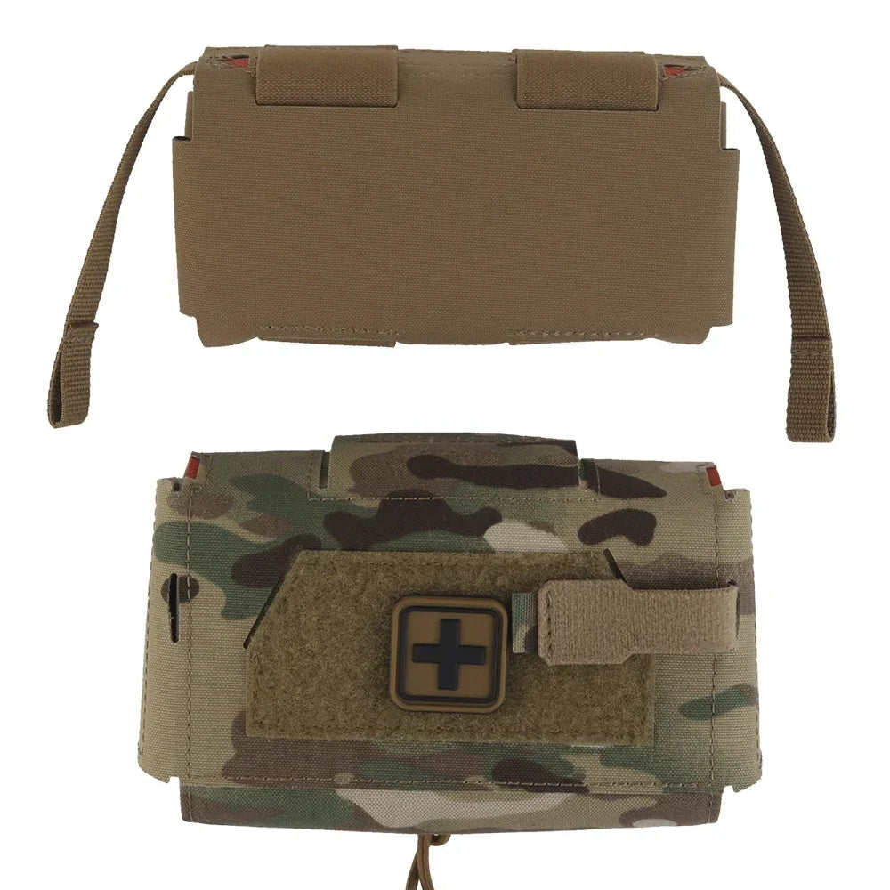 Compact Trauma Kit Tactical IFAK Medical First Aid Kit Pouch Outdoors Hunting Camping Patrol Survival Equipment Agilit Style Peaceful Pleasures Health and Wellness