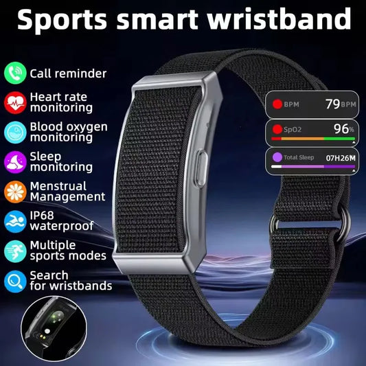 New GPS Trajectory AI Health Bracelet Heart Rate Blood Pressure HRV Monitor Call Reminder Smart Watch Sport Band Fitness Tracker Peaceful Pleasures Health and Wellness