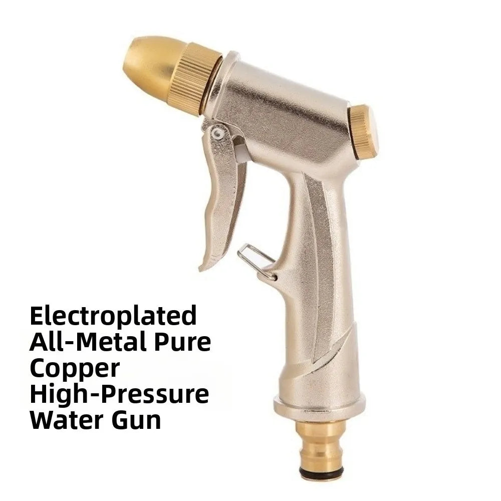 7-Mode Aluminum Alloy High-Pressure Garden Hose Spray Nozzle