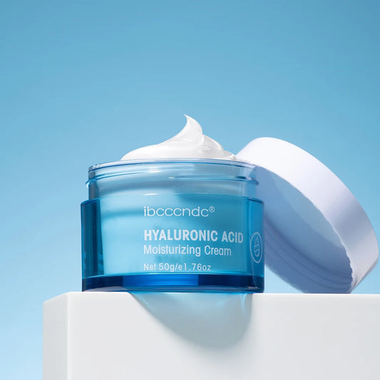 Hyaluronic Acid Gel Cream Hydrating Face Moisturizer For Hydrate&Smooth Extra-Dry Skin Nourishing Improve Dryness Facial Lotion Peaceful Pleasures Health and Wellness