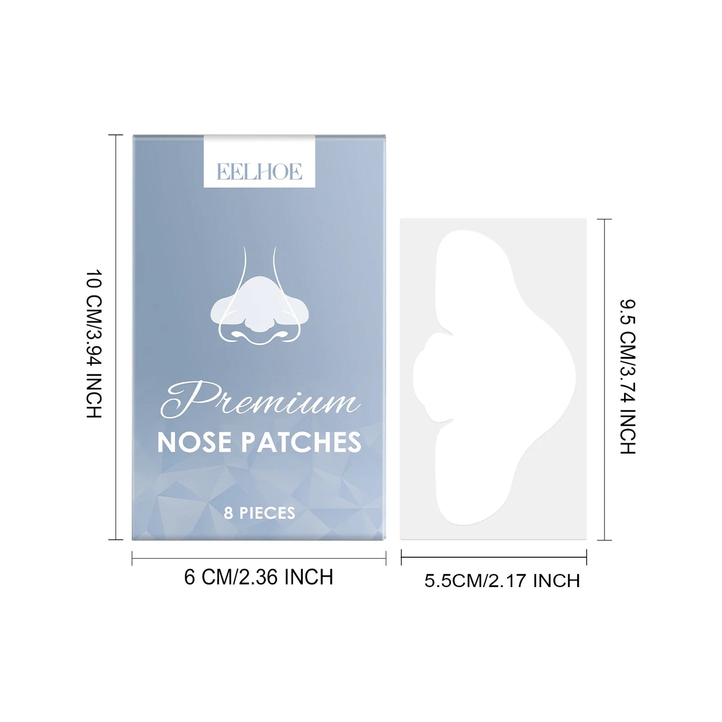 Pore-Cleansing Nose Strips – Exfoliating & Oil-Control Mask