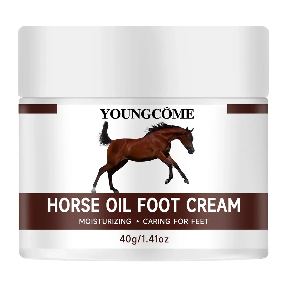 YOUNGCOME Horse Oil Foot Cream – Deep Moisturizing Ointment