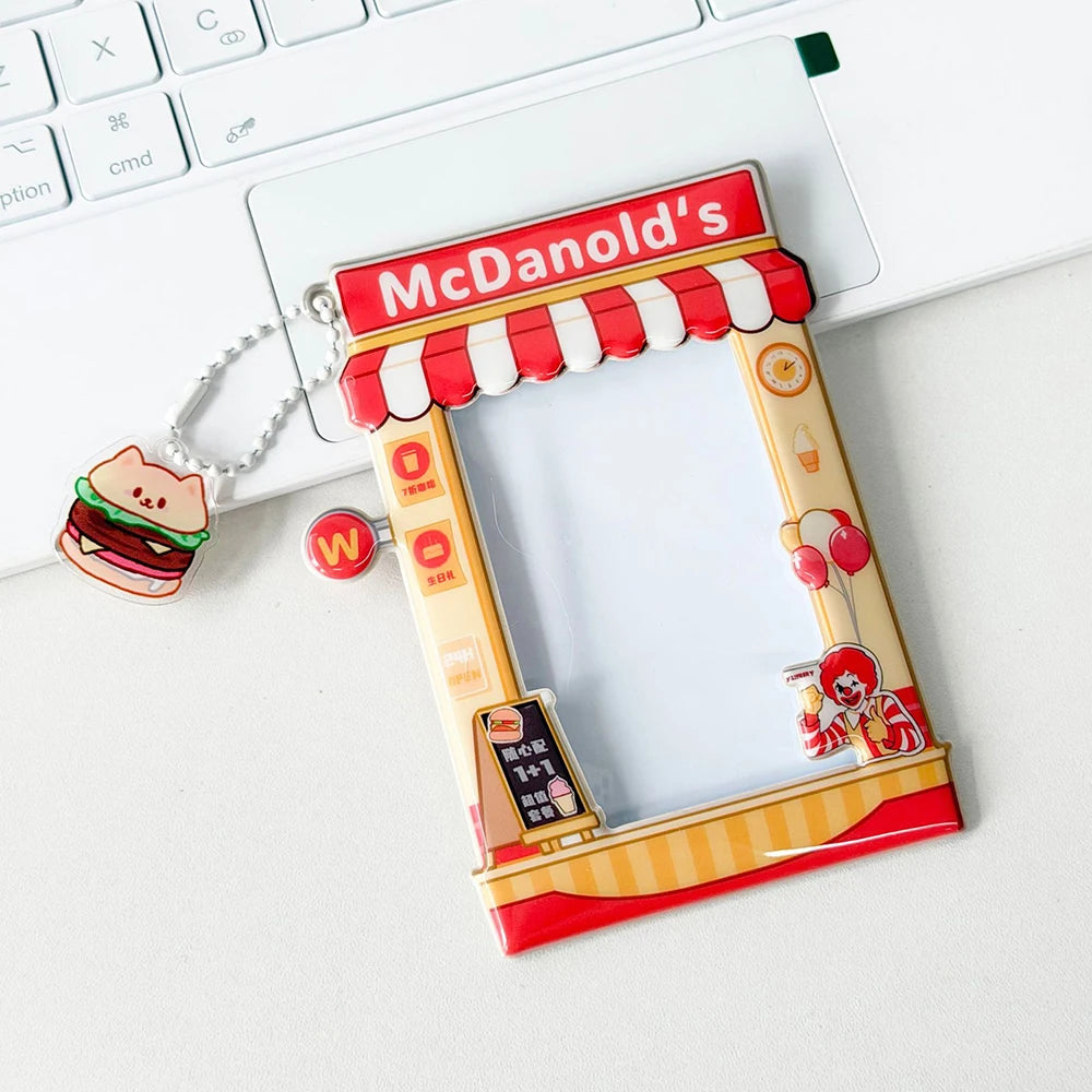 PVC Card Holder 3-inch Small Polaroid Storage Cover ID Protection