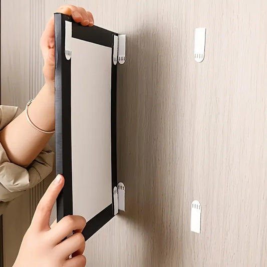 No Drilling Hanging Picture Strip Double-sided Adhesive Wall Peaceful Pleasures Health and Wellness