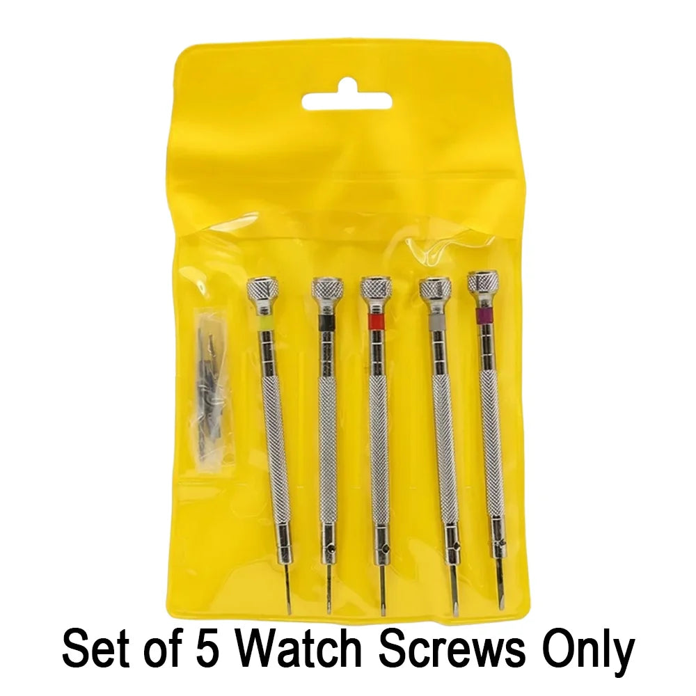 Watch Repair Tool Kit & Mechanical Watch Lubricant Oil Set