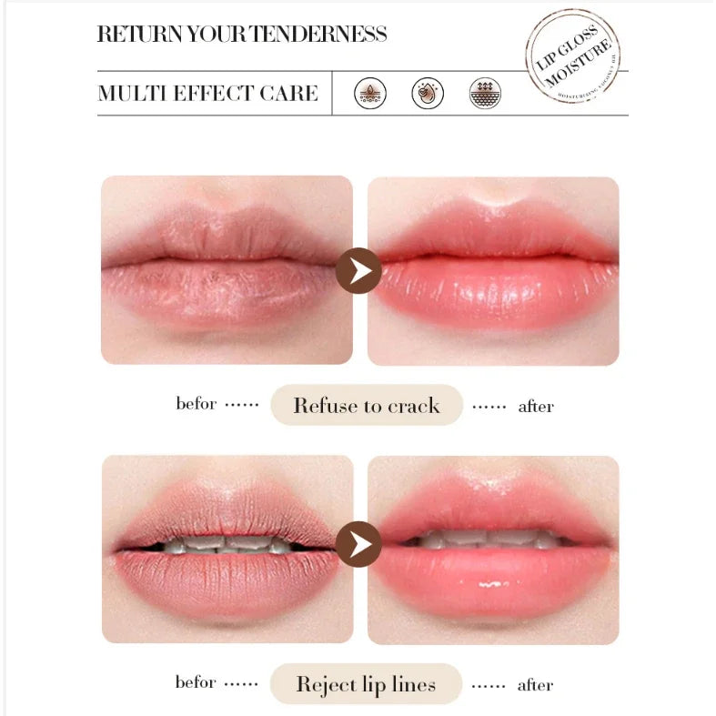 Coconut Lip Balm Lasting Nourishment and Moisture for Men and Women Daily Care Lip Balm Peaceful Pleasures Health and Wellness