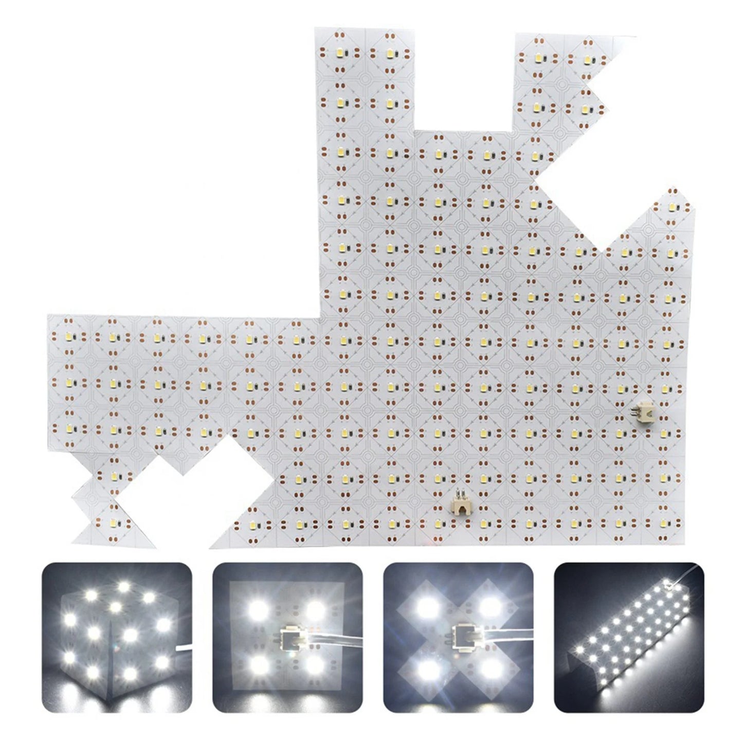 Flexible LED Panel Sheet 490x245mm DC24V 28W – Kitchen Backlight