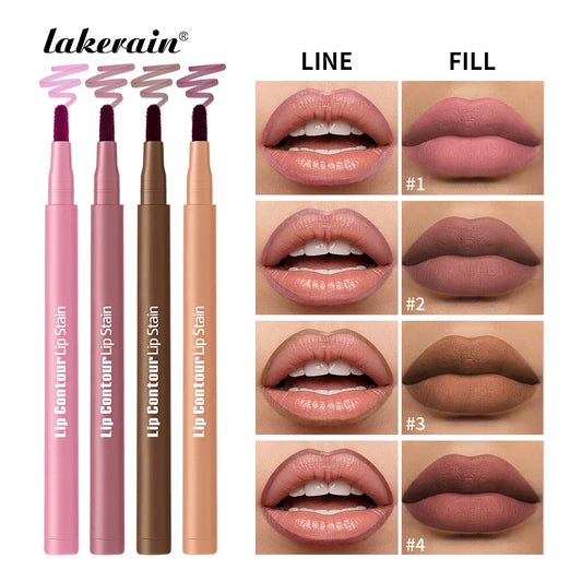 2-in-1 Lip Liner & Stain Pencil | Ultra Pigmented, Long-Lasting Lip Liner Pencil Oasis Select