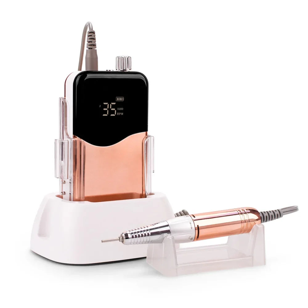 35000 RPM Rechargeable Electric Nail Drill – Gel Manicure Tool