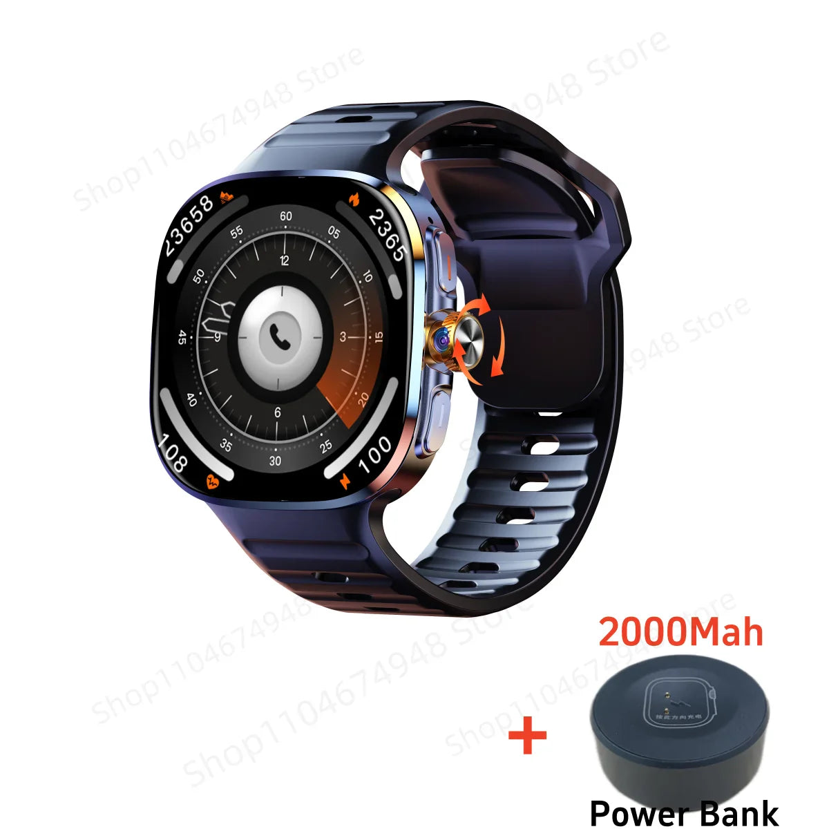 M99 4G Android Smart Watch | SIM Card, GPS, AMOLED, 8MP Camera