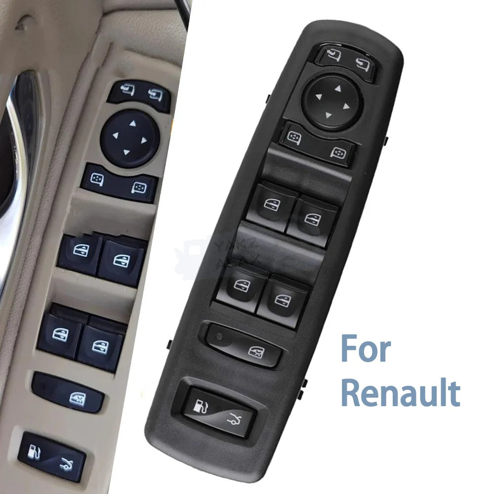 OEM Quality 809611518R Front Left Power Window Switch for Renault Latitude Samsung SM5 SM7 Talisman Peaceful Pleasures Health and Wellness