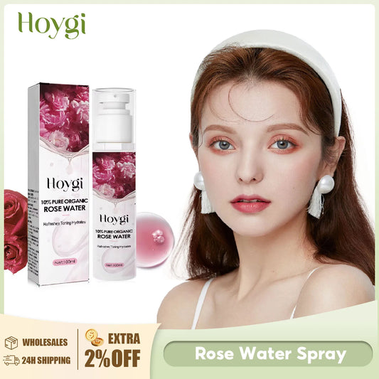 Rose Water Nourishing Shrink Pore Repair Sensitive Skin Oil Control Improve Dullness Skin Care Toner Soothing Moisturizing Serum Peaceful Pleasures Health and Wellness Default Title