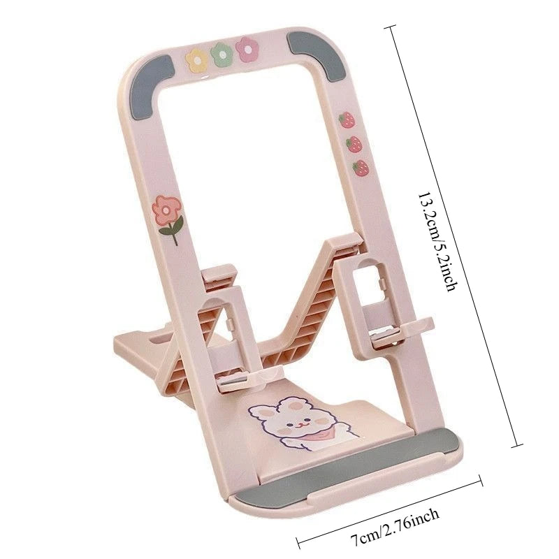 Foldable Desktop Phone & Tablet Stand | Portable Lazy Bracket