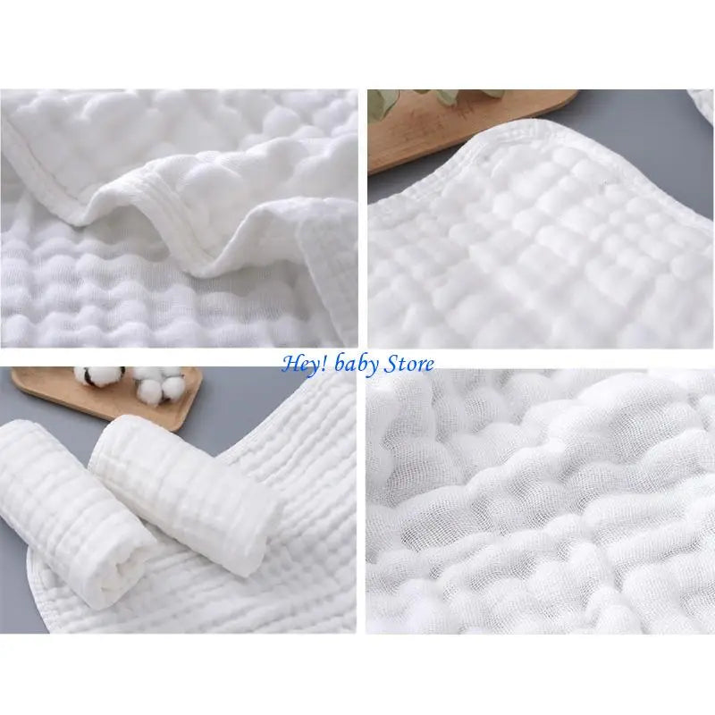 Soft Cotton Baby Bib & Multi-Use Infant Towel | 0–1 Year