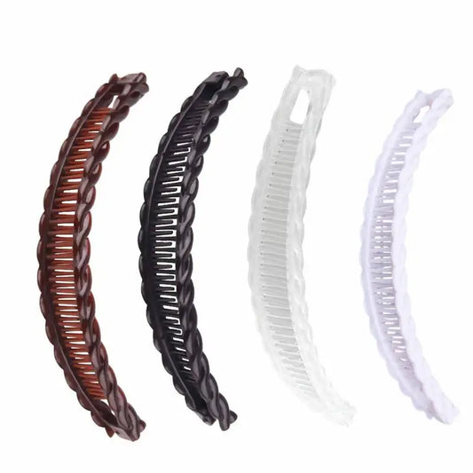 Hair Clips Vintage Combs Tool for Thick Curly Hair Accessories Fishtail Hair Clip Banana Clip Set for Women Hair Styling Tools Peaceful Pleasures Health and Wellness