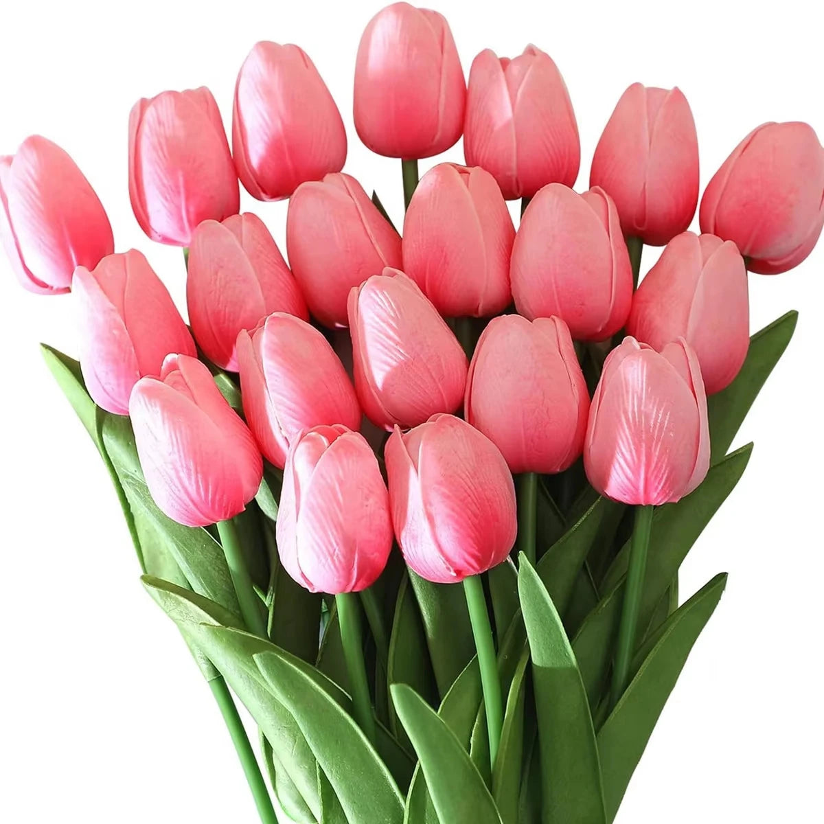 Artificial Tulip Flowers Bouquet 3/5pcs – Wedding & Home Decor