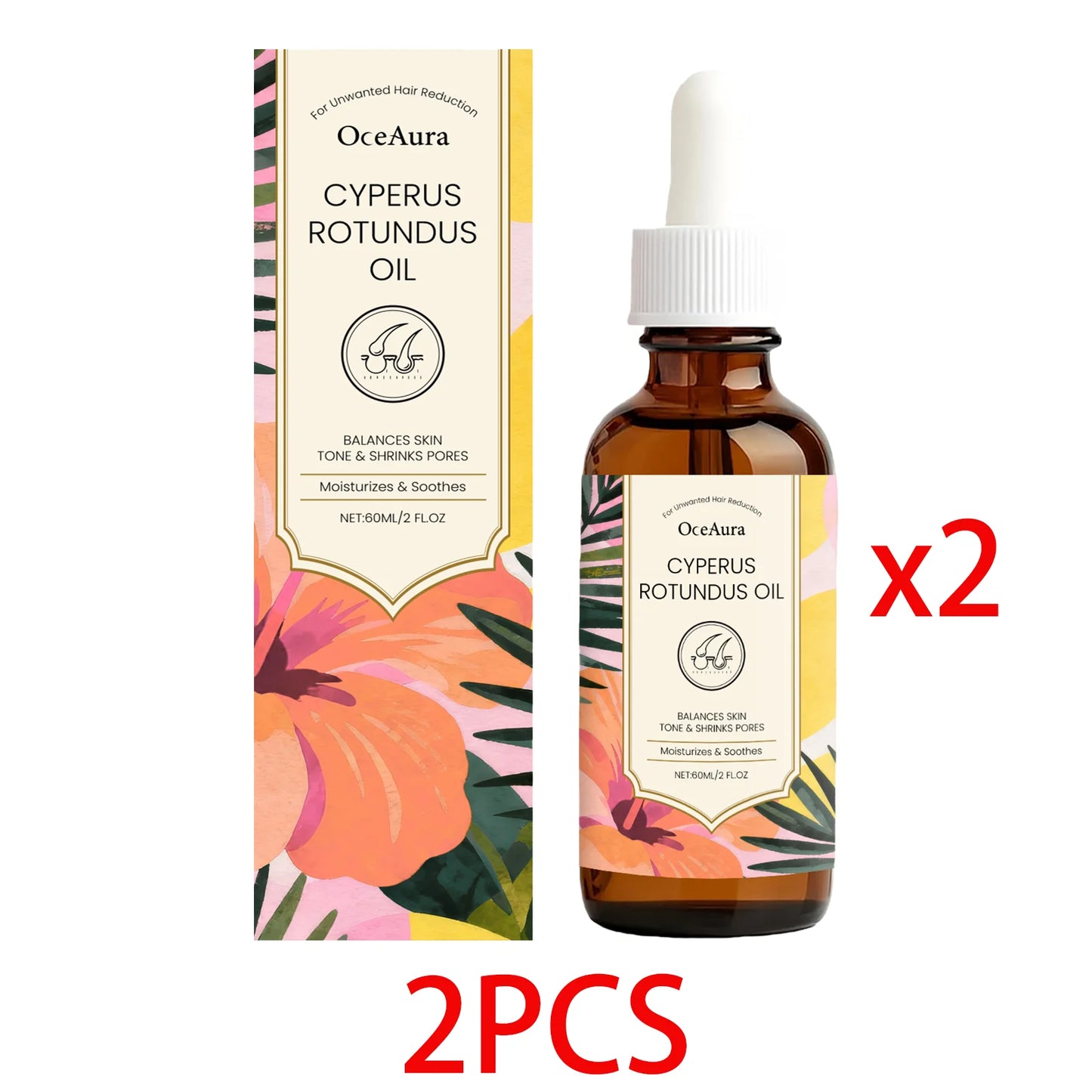 OceAura Post Hair Removal Dry Oil | Smooth Skin 60ml