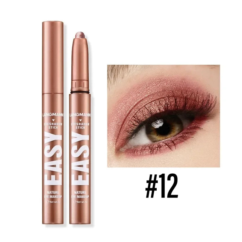 Waterproof Eyeshadow Pencil Stick | Matte Metallic Glitter